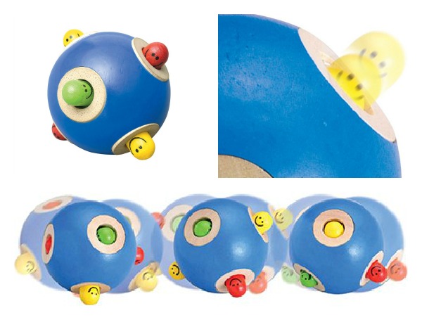 HOUT DOE.NL | Grootste keuze in duurzaam houten speelgoed Peek a boo bal, Wonderworld | 3vosjes.nl