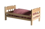 Picture of Poppenledikant- blank poppenbed beukenhout Van Dijk Toys
