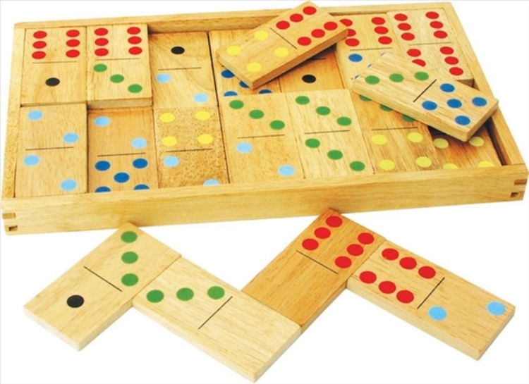 Afbeeldingen van Domino spel Jumbo Bigjigs  BJ157