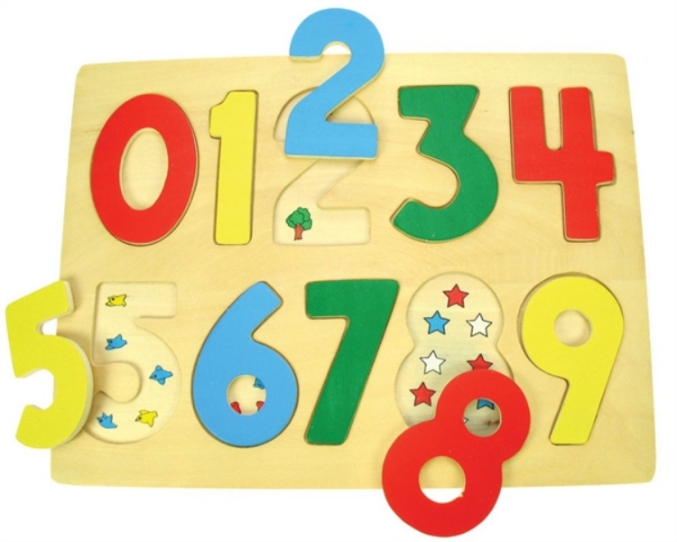 Afbeeldingen van Puzzel 123 Cijfers Bigjigs