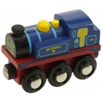 Bild von Locomotief Bluebell Engine houten treinbaan Bigjigs