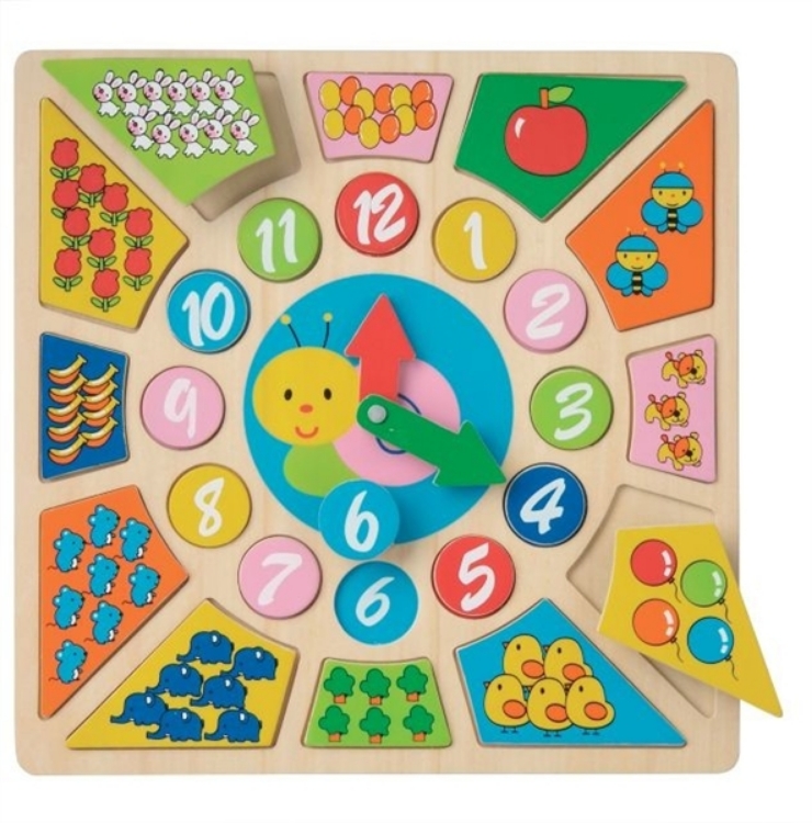 Picture of Multiklok puzzel New Classic Toys