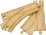 Bild von Houten rails, rechtdoor/afslaan splitsing Bigjigs