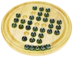 Picture of Spel Solitair met glazen kralen Bigjigs