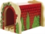 Bild von Spoortunnel rood houten treinbaan Bigjigs