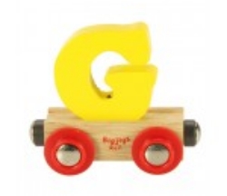 Image de Letter G kleur, naamtrein - lettertrein Bigjigs