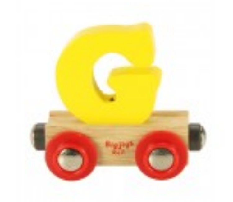 Image de Letter G kleur, naamtrein - lettertrein Bigjigs