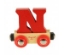 Afbeeldingen van Letter N kleur, naamtrein - lettertrein Bigjigs