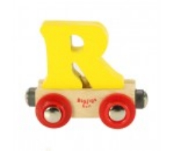 Image de Letter R kleur, naamtrein - lettertrein Bigjigs