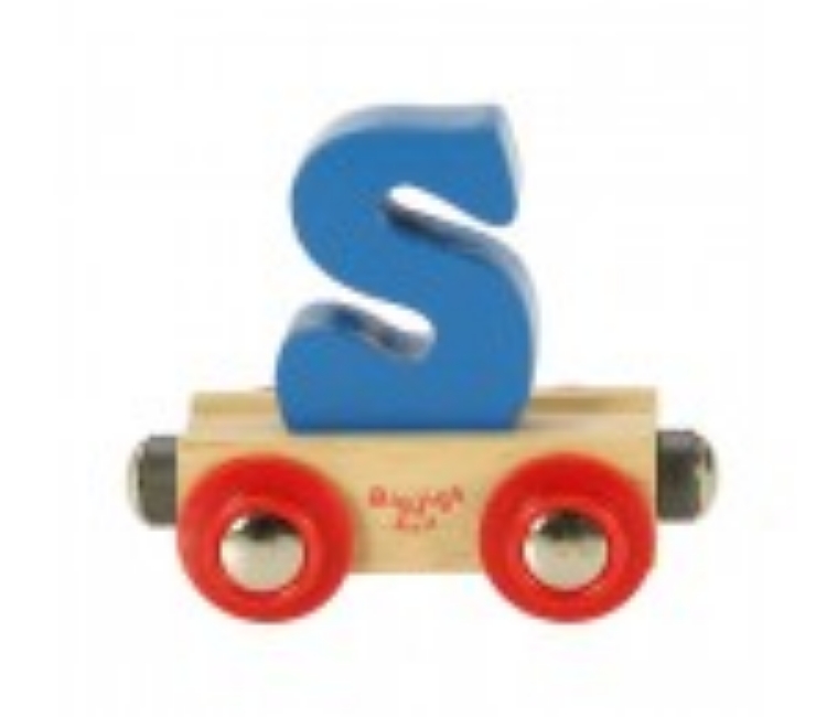 Image de Letter S kleur, naamtrein - lettertrein Bigjigs