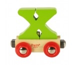 Afbeeldingen van Letter X kleur, naamtrein - lettertrein Bigjigs