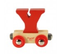 Image de Letter Y kleur, naamtrein - lettertrein Bigjigs