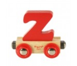Image de Letter Z kleur, naamtrein - lettertrein Bigjigs
