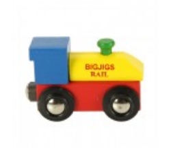 Image de Locomotief voor naamtrein - lettertrein Bigjigs