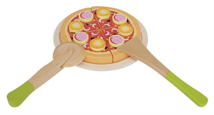 Afbeeldingen van Snijset pizza 'maestro' New Classic Toys