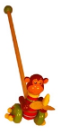 Picture of Loopstok Aap met banaan
