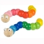 Image de Houten vrolijke frutselworm Bigjigs