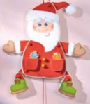 Image de SALE!!!   Trekpop luxe kerstman HABA