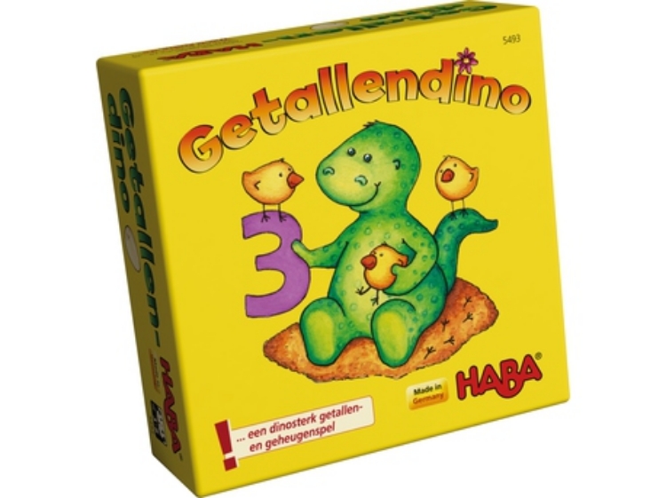 Afbeeldingen van Getallendino HABA spel