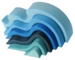 Bild von Stapelblokken Golvend water 22 cm Grimm's