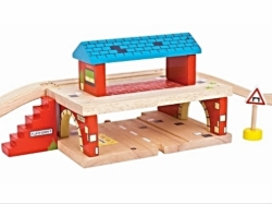 Picture of Bigjigs Rail Station op viaduct koppeling – vanaf 3 jaar