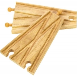 Bigjigs Houten rails splitsing naar 2 banen BJ-BJT109 1