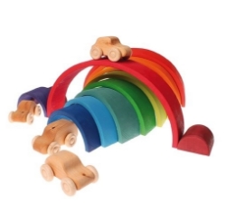Picture of Regenboog gekleurd groot 36 cm 12-delig Grimm's