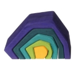 Bild von Stapelblokken Aarde 16 cm Grimm's