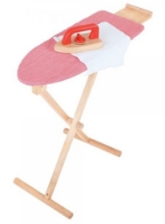 Image de Houten speel-strijkplank met strijkijzer Bigjigs