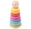 Picture of Houten Baby Stapeltoren Regenboog Bigjigs