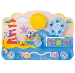 Afbeeldingen van Houten Baby Activity Centre Zee - Bigjigs - 6mnd+