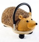 Bild von Wheelybug small pluche egel loopwagen met zwenkwielen 1+