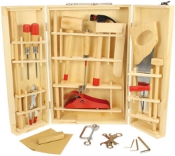 Image de Speel-gereedschapskist Junior hout 8jr+ Bigjigs