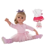 Afbeeldingen van Pop Hannah op ballet Westers 50 cm Götz/Gotz