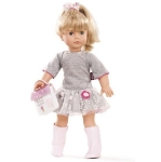 Afbeeldingen van Pop Jessica kant en bloemen 46 cm Götz/Gotz Precious Day Girl