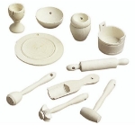 Picture of Poppenhuissetje  Houten keuken gereedschap 2,4-4,3CM / 2 ST [008021/0511]