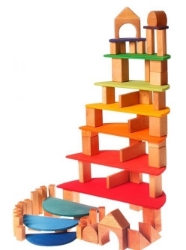 Image de Semi cirkels gekleurd 37 cm 11-delig Grimm's