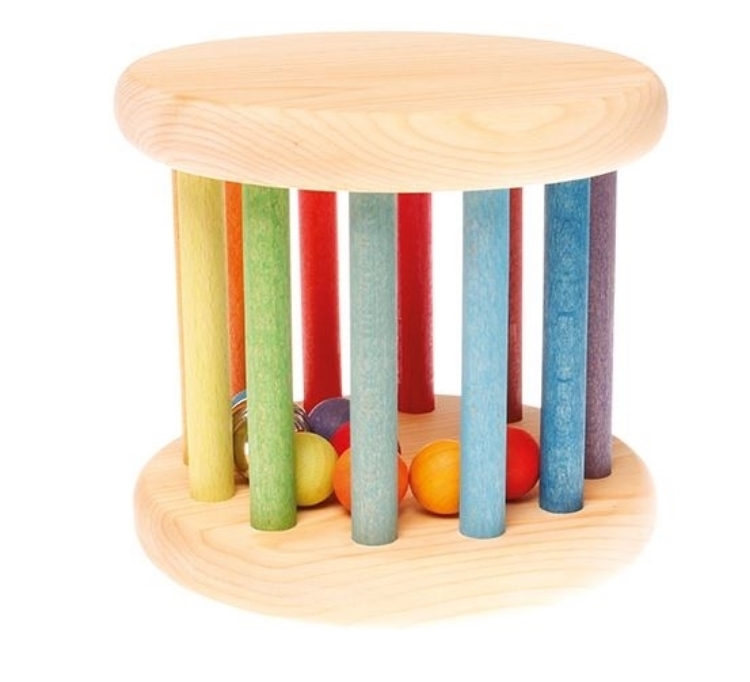 Image de Rollend Wiel regenboog groot 15 cm Grimm's
