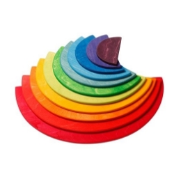 Image de Semi cirkels gekleurd 37 cm 11-delig Grimm's