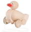 Image de Miva trekfiguur eend naturel met rode snavel