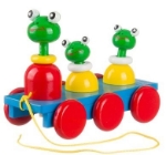 Picture of trekfiguur familie kikkers