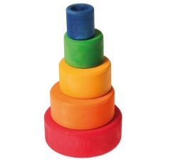 Image de Stapelbakjes 5-delig regenboog Grimm's