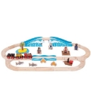 Picture of Treinbaanset hout Piraat Bigjigs