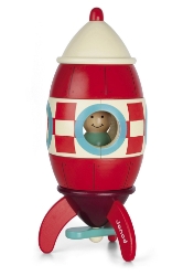 Bild von Magneetset raket  Janod 14 cm hoog