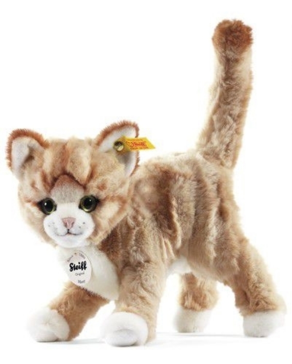Afbeeldingen van Kat Mizzy rood blond 25 cm Steiff