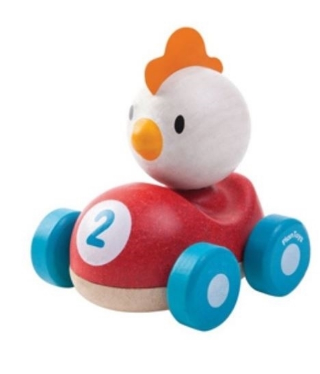 Afbeeldingen van Kip racer auto Plan Toys
