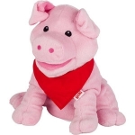 Picture of Goki Handpop pluche Varken  Snelly 23 cm