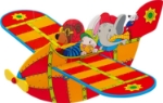 Bild von Zweeffiguur dierenvliegtuig