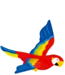 Picture of Zweeffiguur papagaai  spanwijdte 50 cm