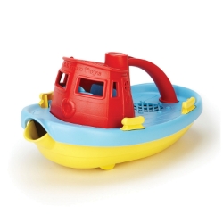 Picture of Sleepboot rood 23cm - recycled plastic - Greentoys